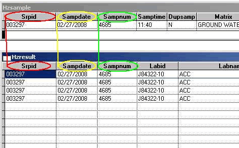 Example of duplicate due to primary key being the same