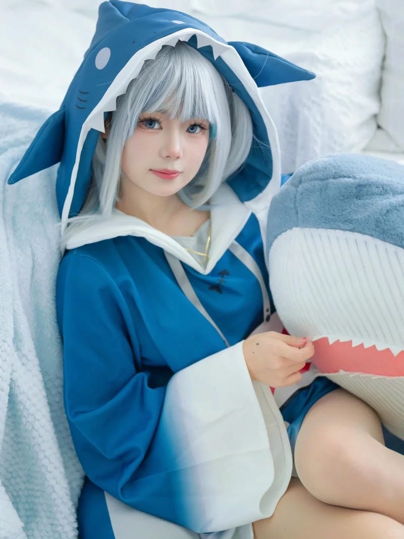 ảnh cosplay vtuber tạo cảm giác sống động