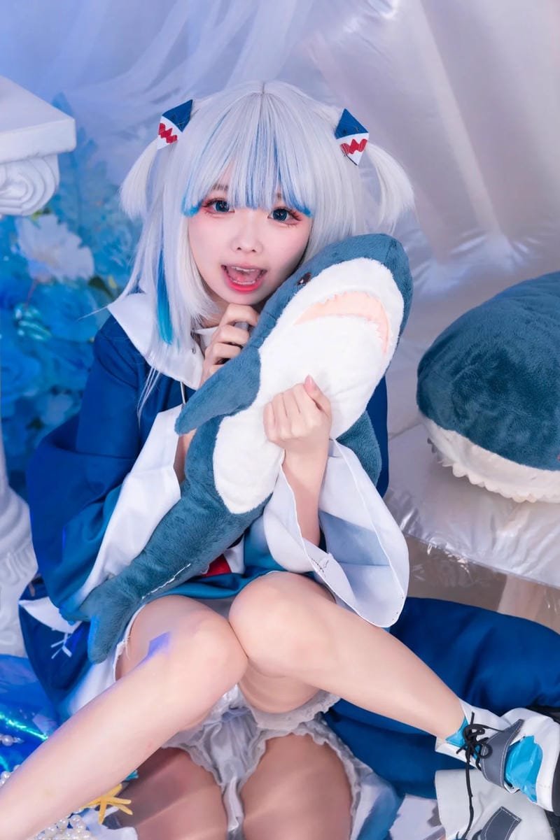Ảnh Yaoyaoqwq Gawr Gura ngây thơ