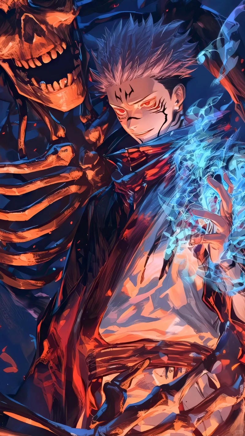 Ảnh Gojo Satoru anime thần thái bí ẩn và cuốn hút