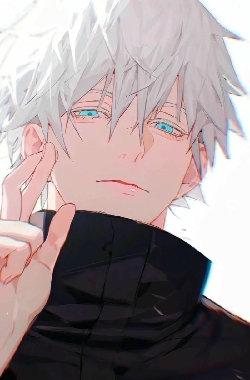 Ảnh Gojo Satoru anime thể hiện thần thái mạnh mẽ cuốn hút
