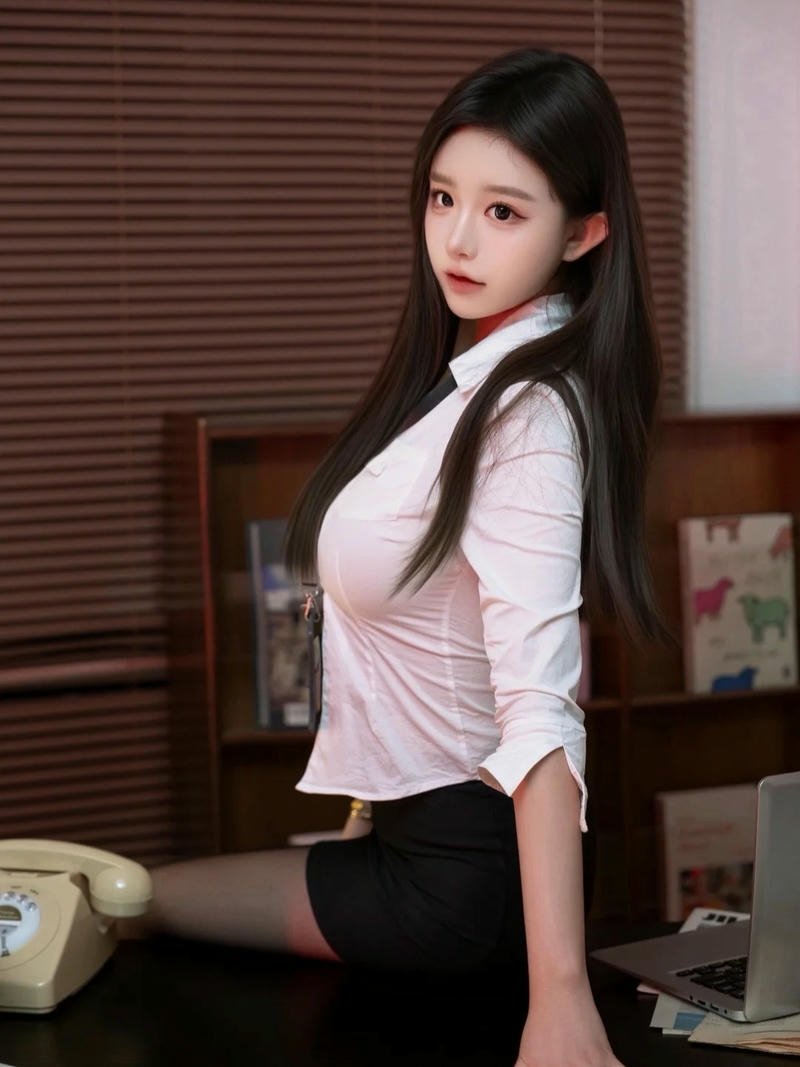Cosplay thư ký phong thái tự tin ánh nhìn đầy sức hút