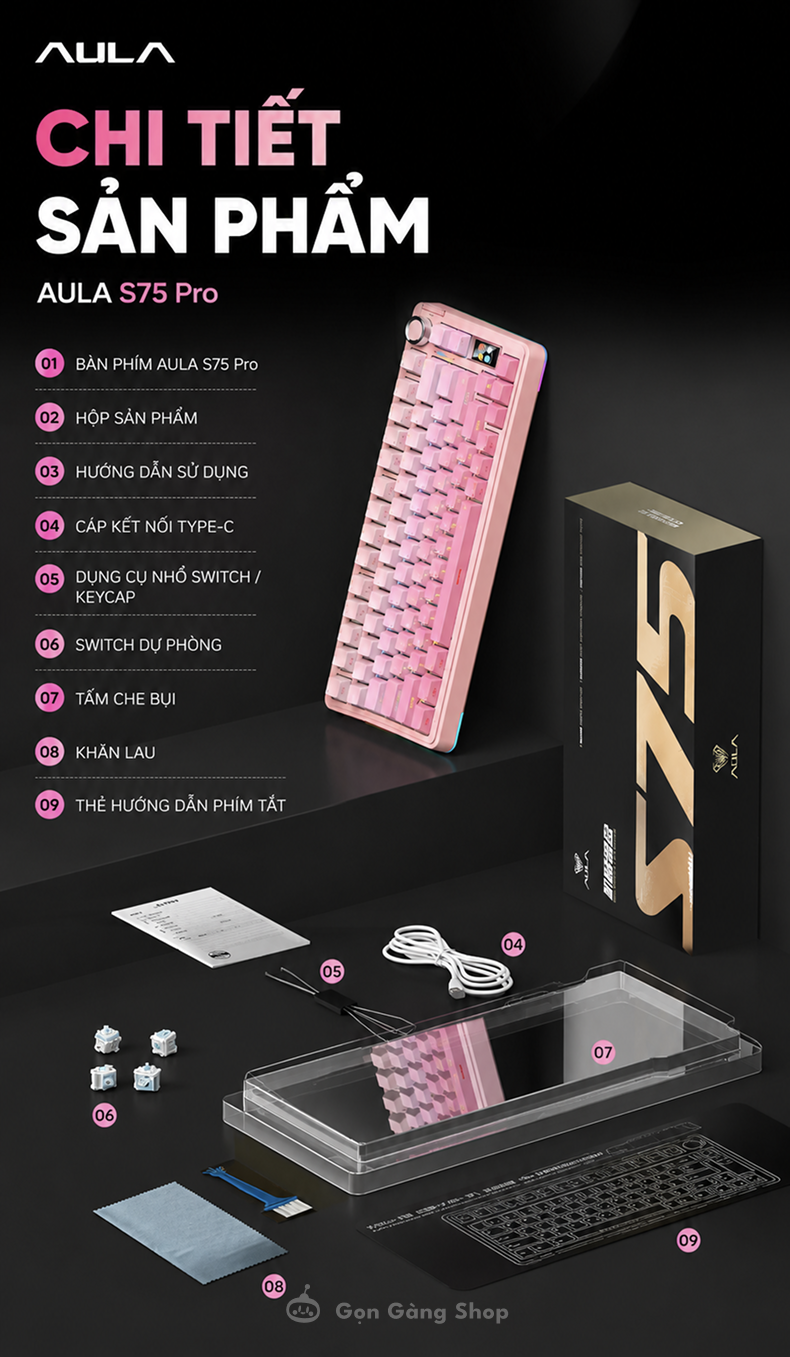 Aula S75 PRO