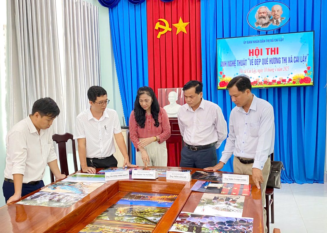 Thị xã Cai Lậy: Thi ảnh nghệ thuật "Vẻ đẹp quê hương thị xã Cai Lậy"