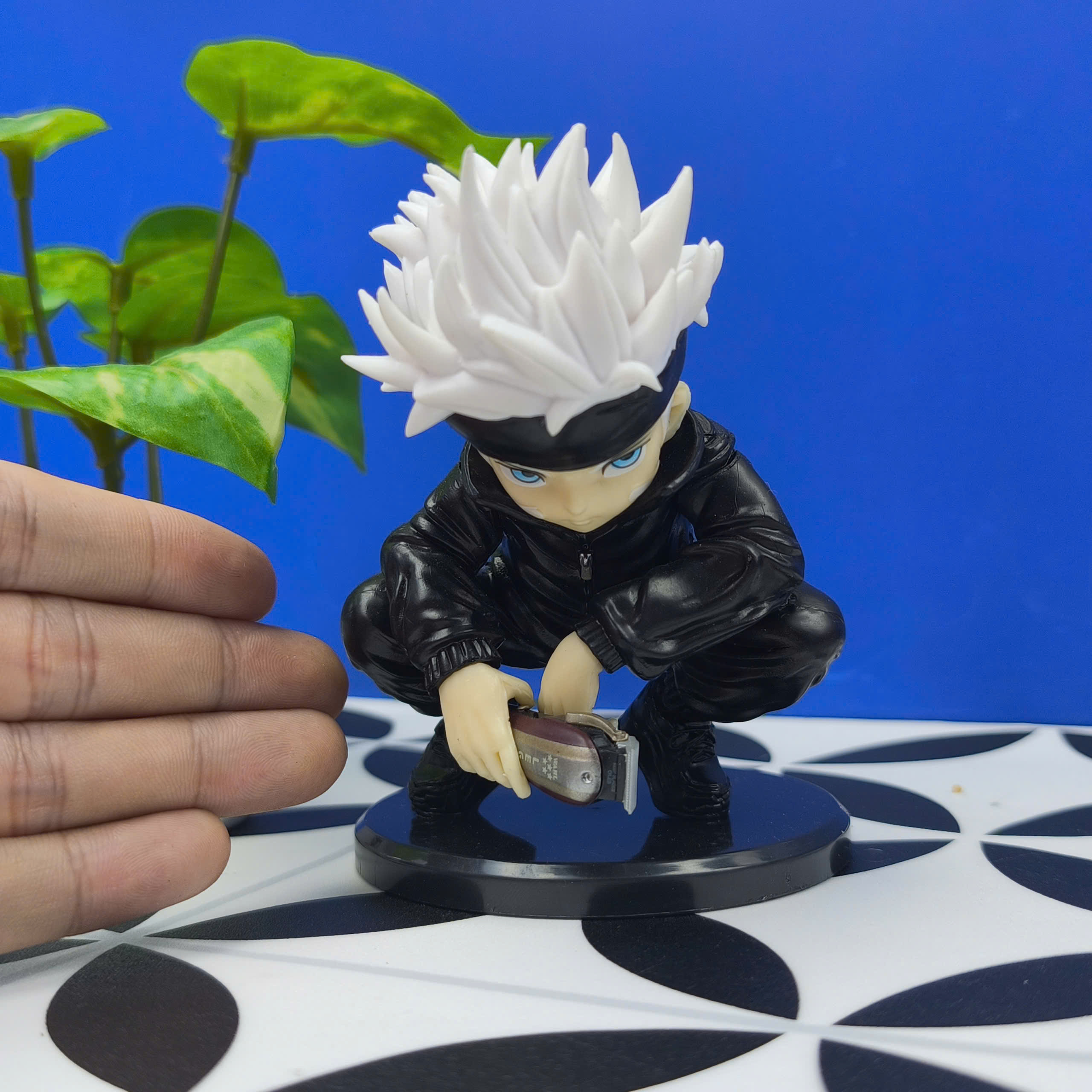 Mô Hình Tiệm Tóc Barber Gojo Satoru BlockBoy Cao 12cm
