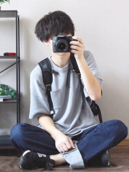 Anh trai dep che mat cute
