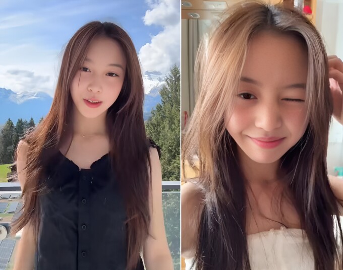 Diện mạo mới nhất của con gái Lâm Tâm Như: Xinh xắn, chân dài, mẹ giấu rất kĩ, nhìn sang con Triệu Vy khác hẳn - 8