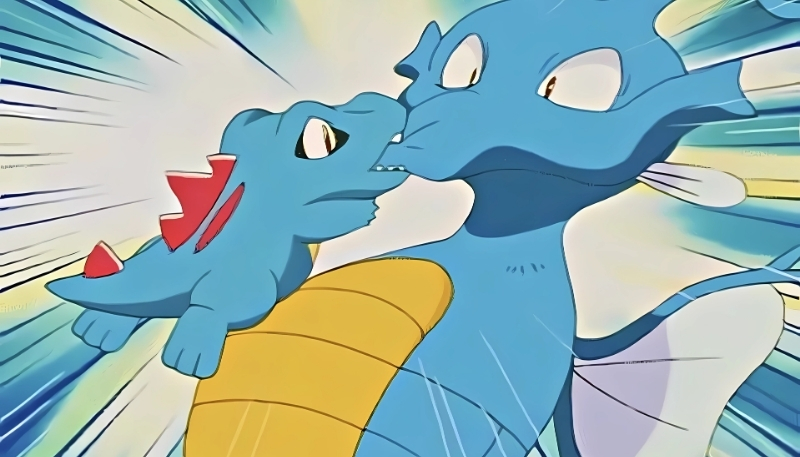 hình nền pokemon hệ nước totodile cho smartphone