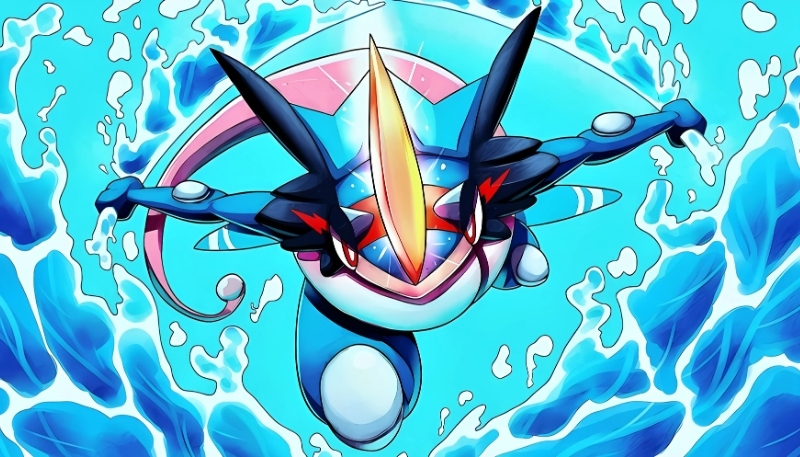 tải hình nền pokemon gekkouga mega ngầu