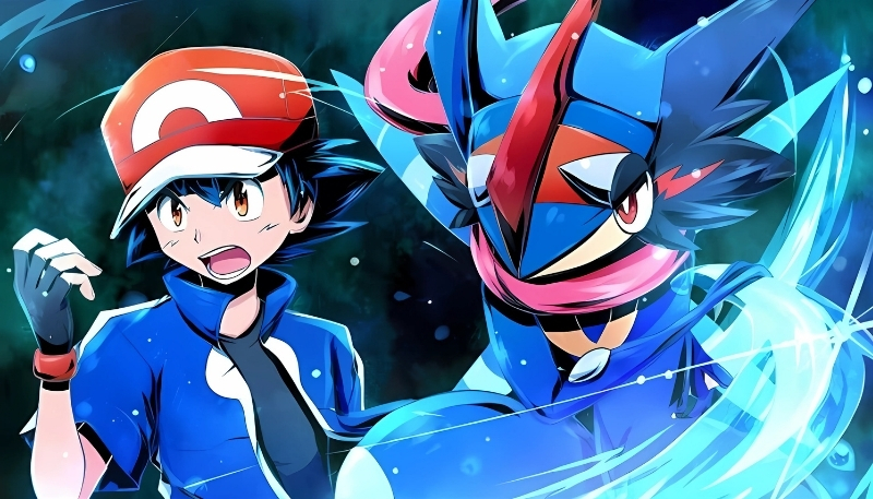 hình ảnh pokemon gekkouga mega mạnh