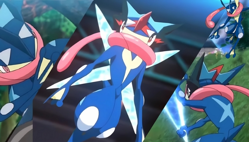hình nền pokemon gekkouga mega mạnh mẽ