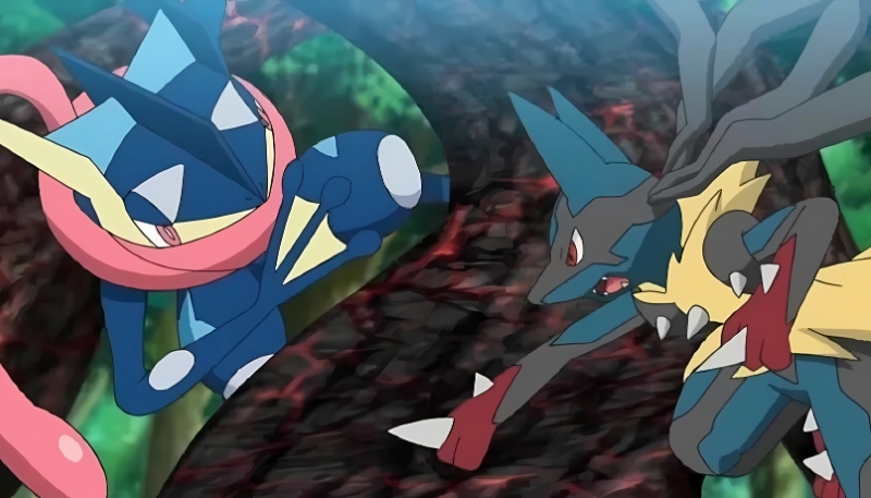 tải hình nền pokemon gekkouga mega 4k