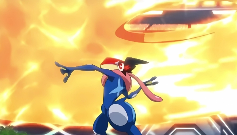 ảnh nền pokemon gekkouga mega 4k