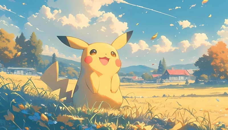 hình nền pokemon pikachu 4k