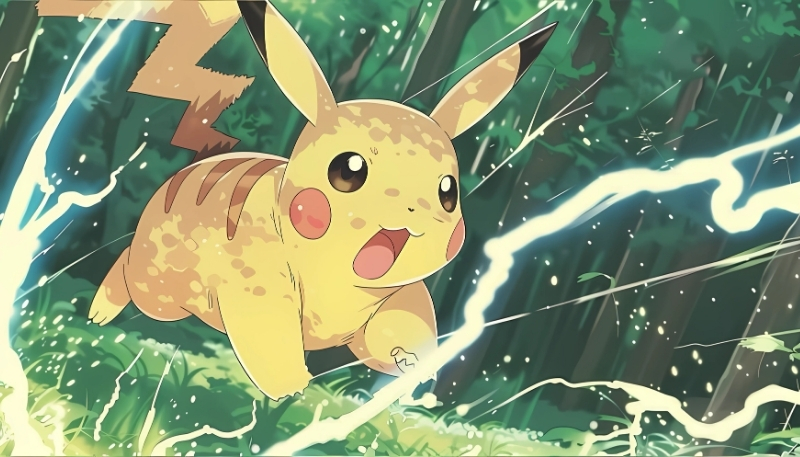 hình ảnh pokemon pikachu cute dễ thương