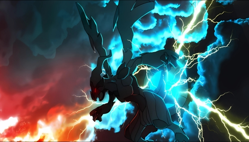 ảnh nền pokemon zekrom siêu mạnh