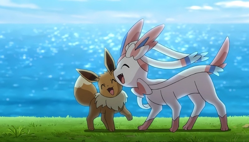 hình ảnh pokemon thiên thần sylveon dễ thương