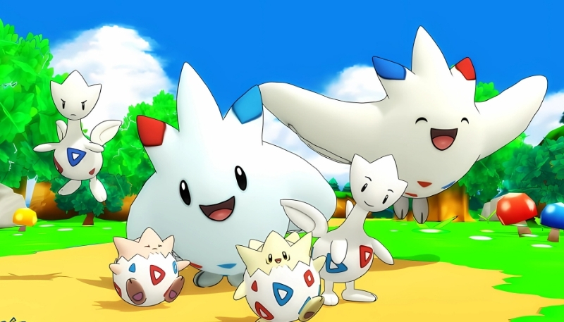 hình ảnh pokemon hệ tiến togepi đáng yêu full hd