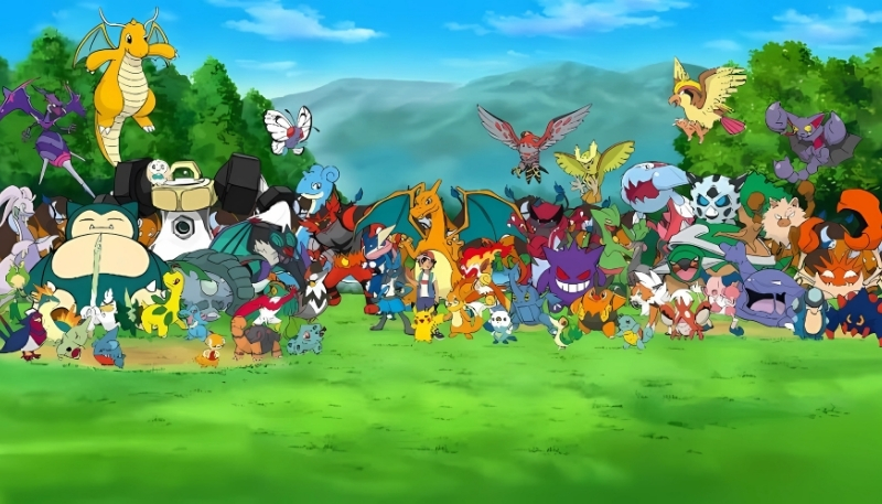 ảnh nền pokemon siêu cute dễ thương