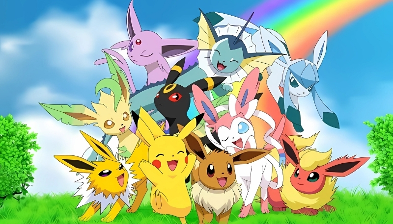 ảnh nền pokemon siêu cute cho facebook