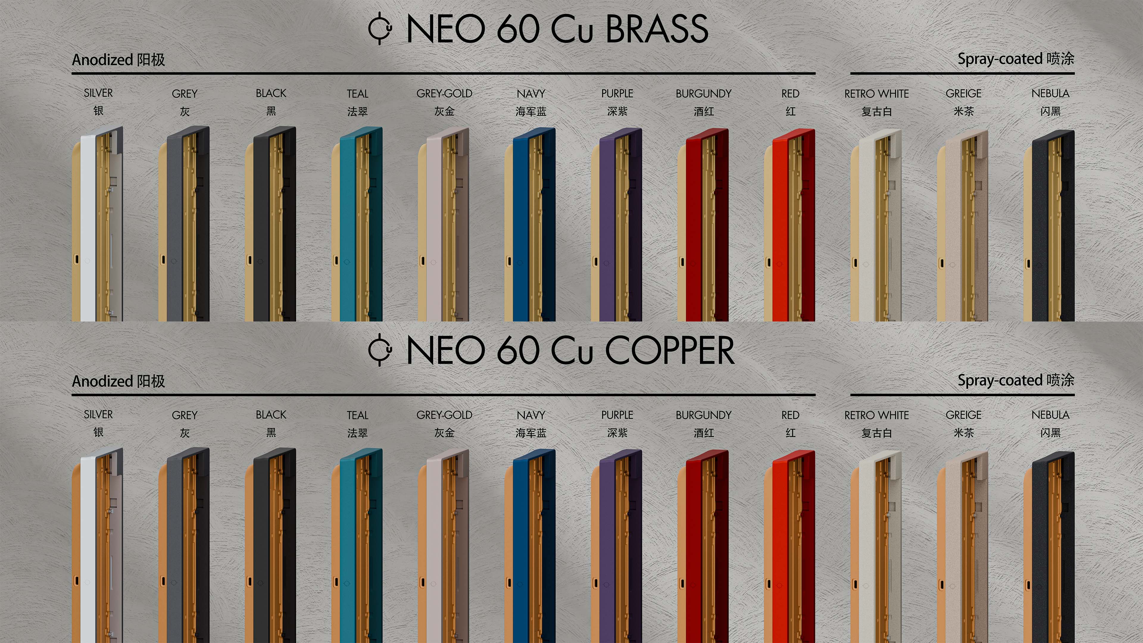 [In Stock] Neo60 CU Keyboard KIT | Case