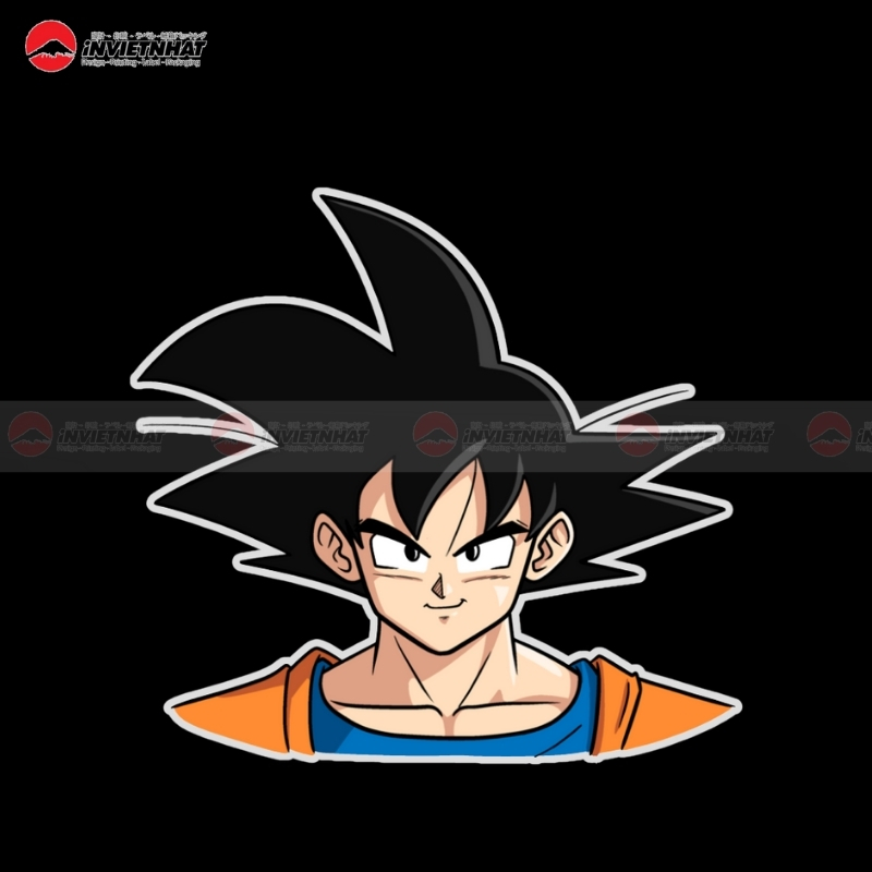 sticker anime songoku