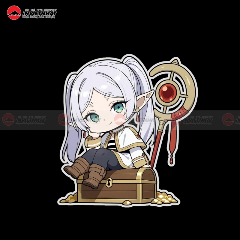 sticker anime pha su tien tang