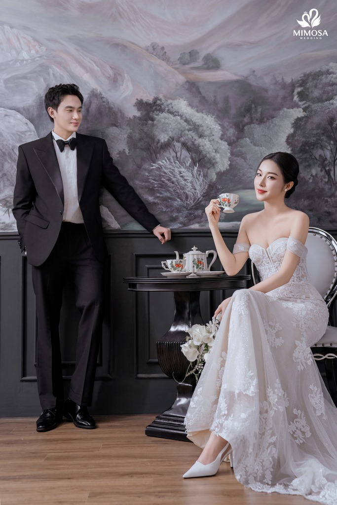 chụp ảnh váy cưới