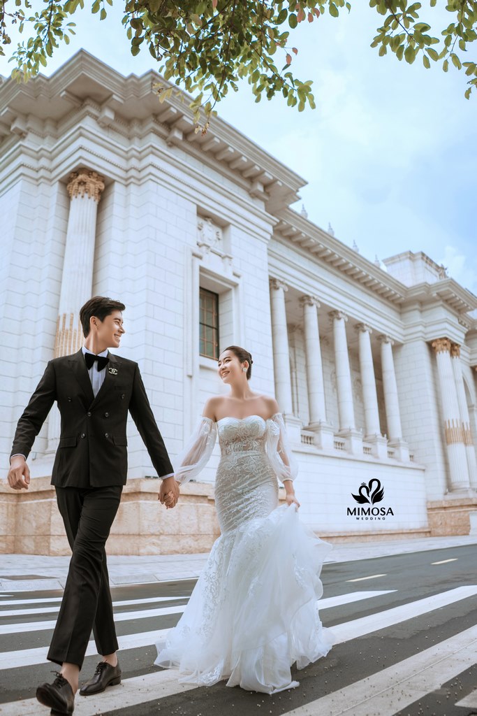 chụp ảnh váy cưới
