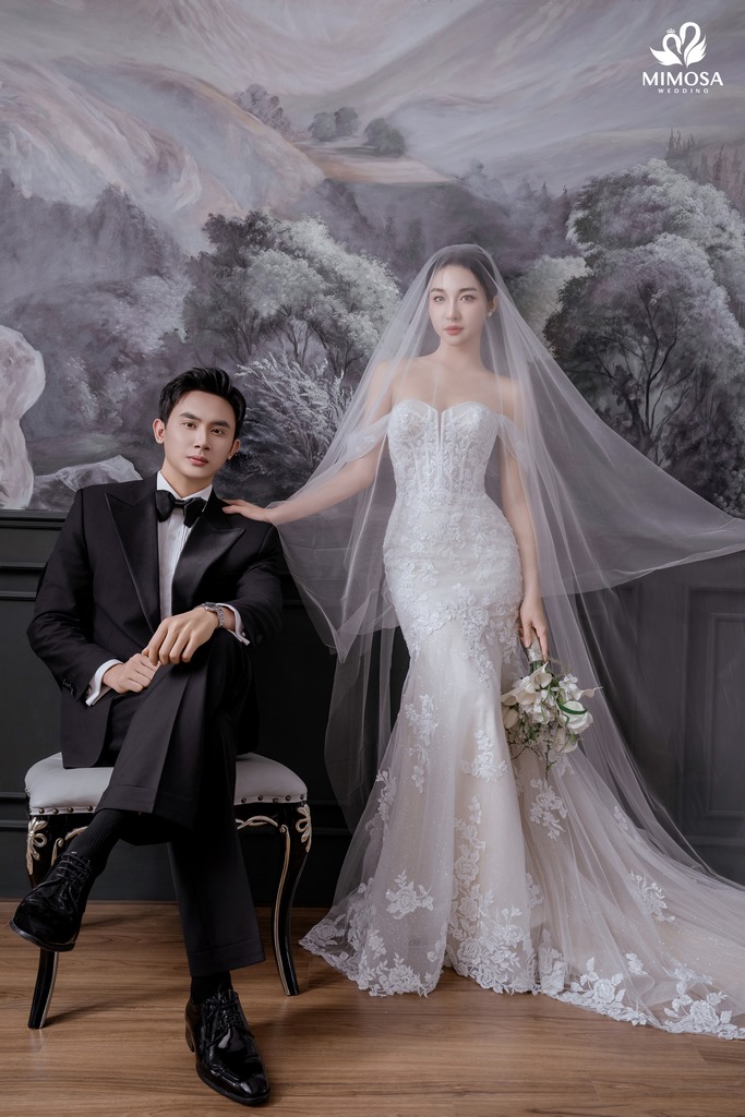 chụp ảnh váy cưới