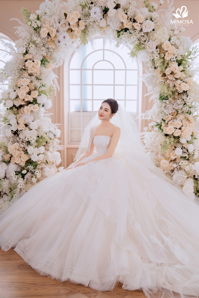 chụp ảnh váy cưới