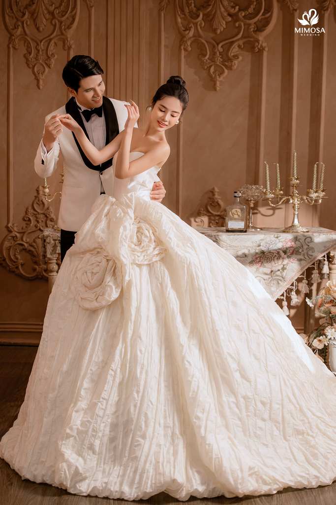 chụp ảnh váy cưới