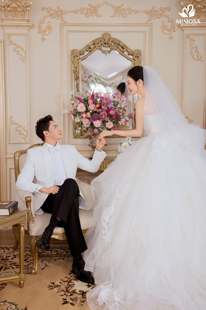 chụp ảnh váy cưới