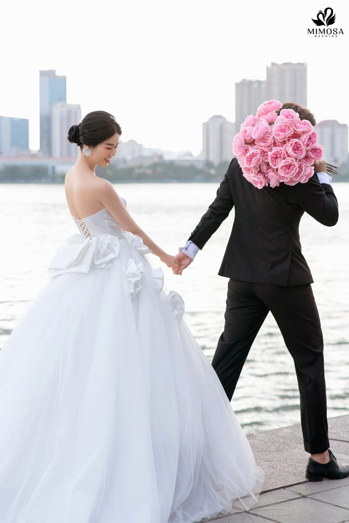 chụp ảnh váy cưới