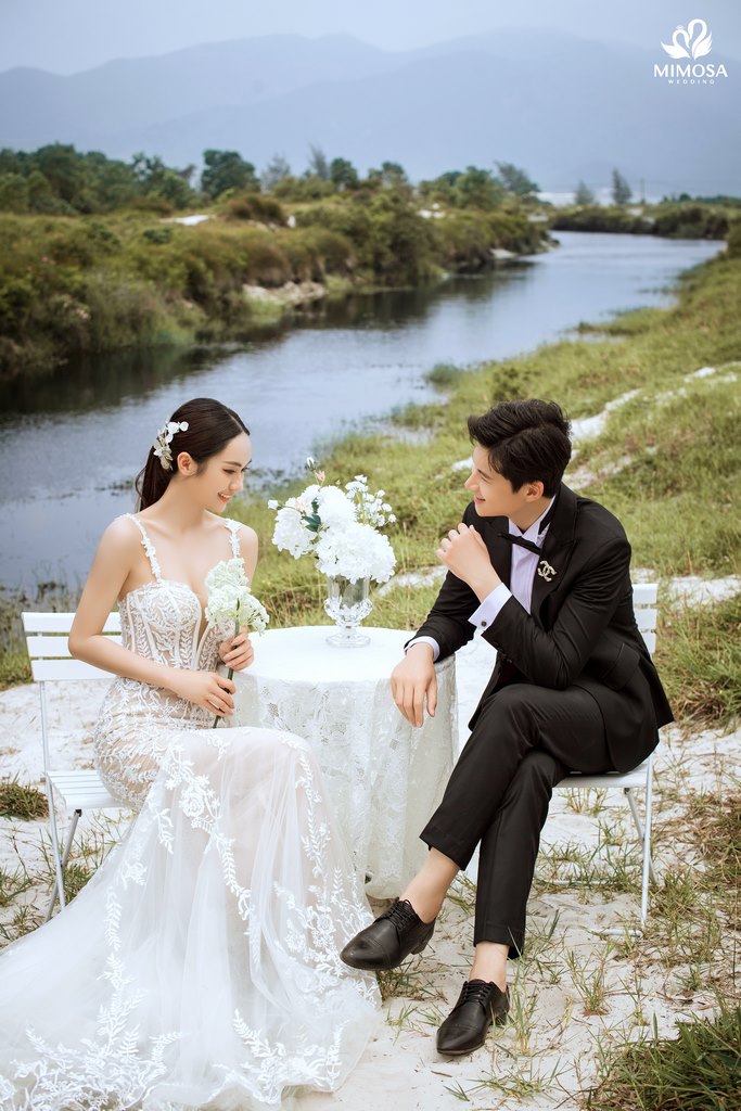 chụp ảnh váy cưới