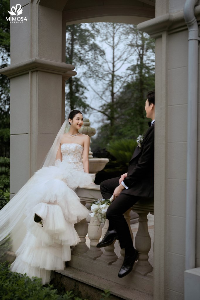 chụp ảnh váy cưới