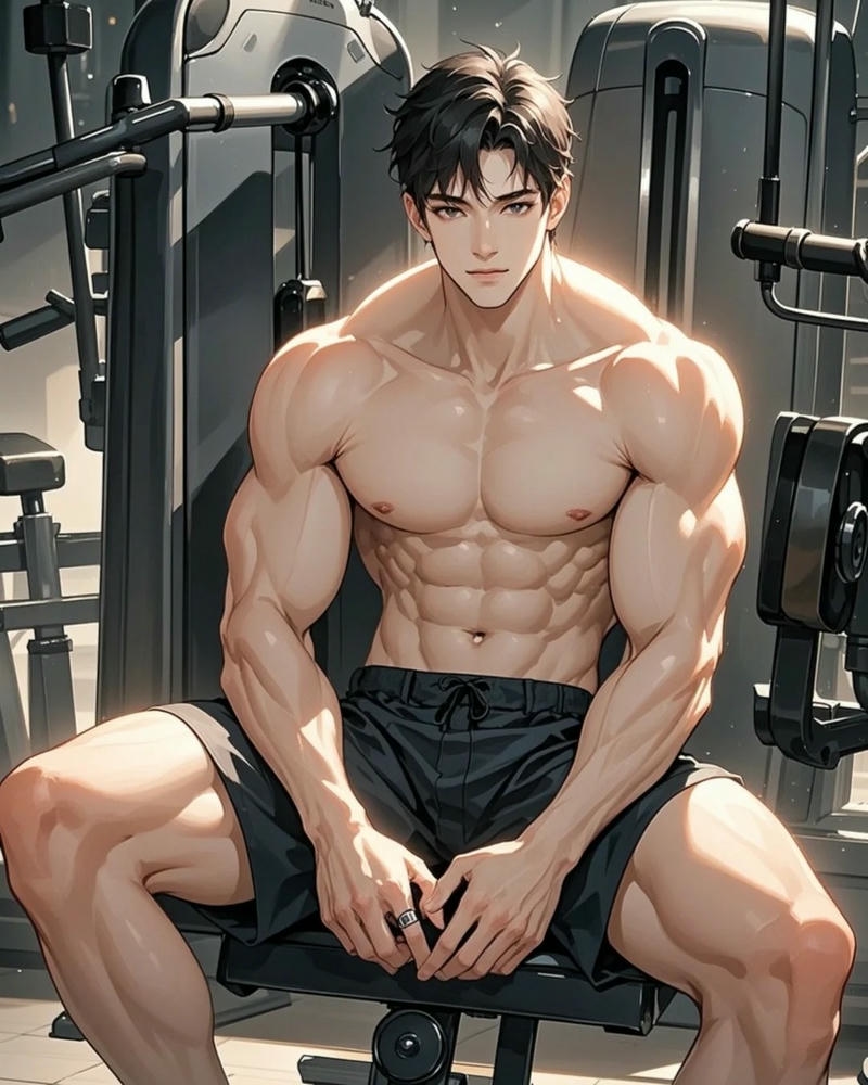 Ảnh anime nam 6 múi phong cách cá tính