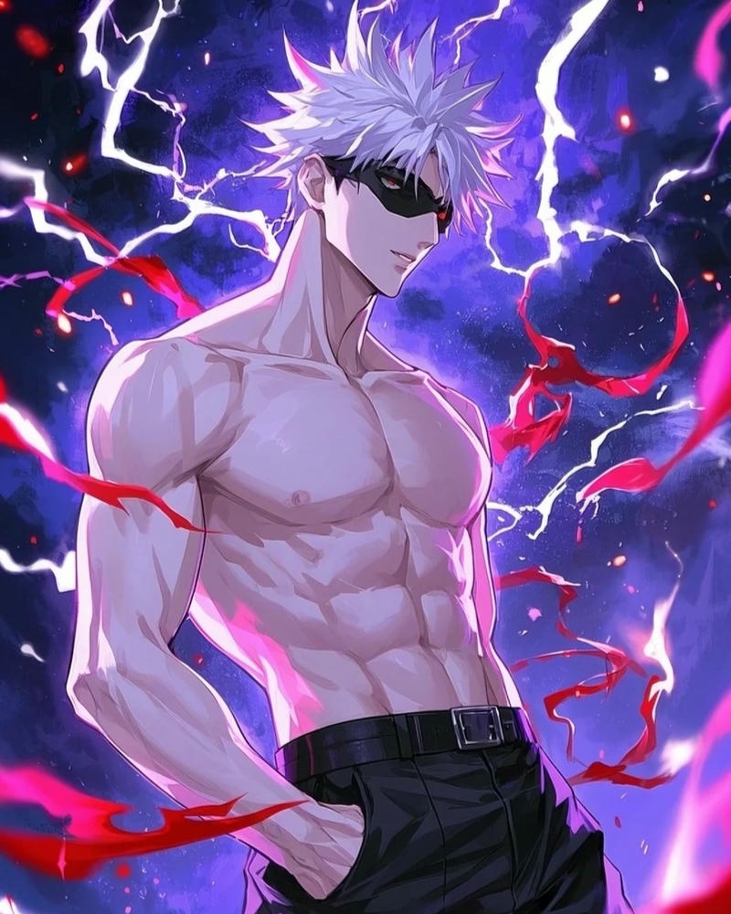 Anime nam 6 múi cơ bụng nổi bật