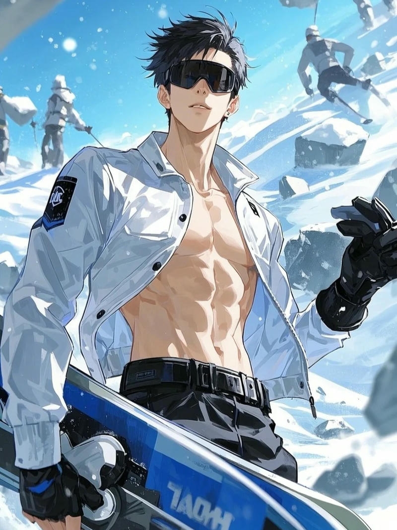 Ảnh anime nam 6 múi khí chất nổi bật