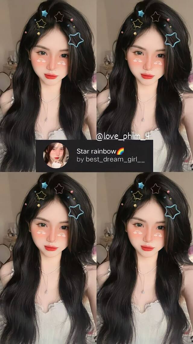 Ảnh selfie nhóm nữ thân thiết