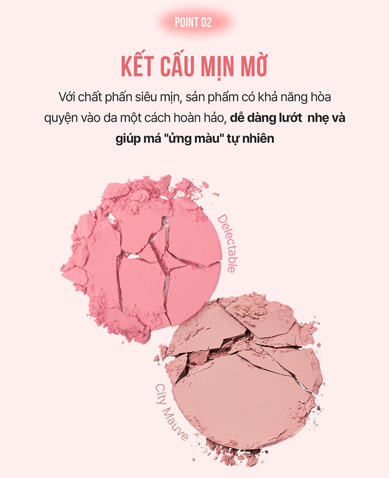 thegioiskinfood.com - Phấn Má Hồng Mịn Lì Siêu Xinh 3CE Face Blush 5.5g