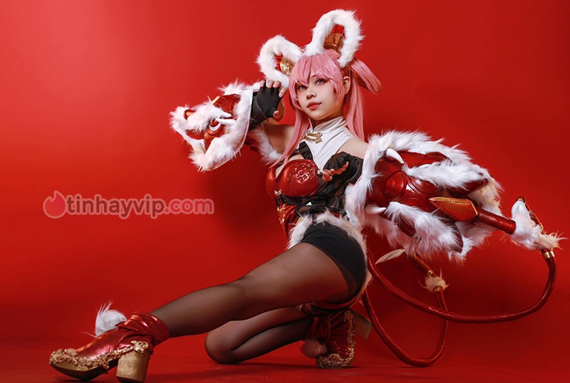 Cosplay tướng Liên Quân - Qi Thiếu Nữ Pháo Hoa 1