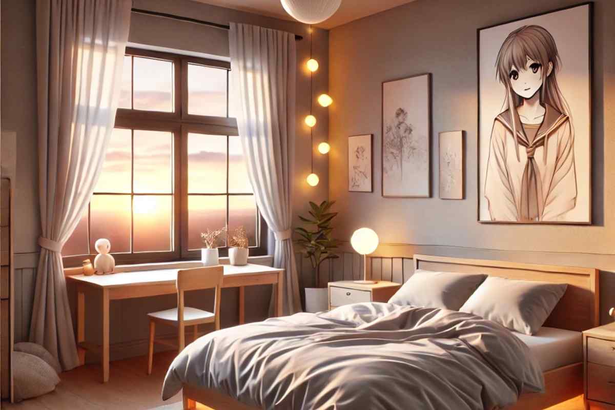 phòng ngủ anime