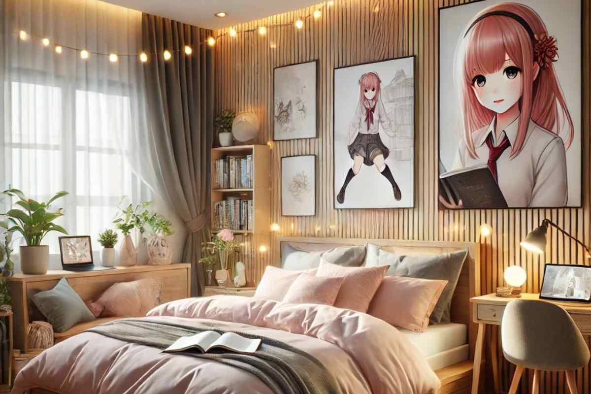 phòng ngủ anime