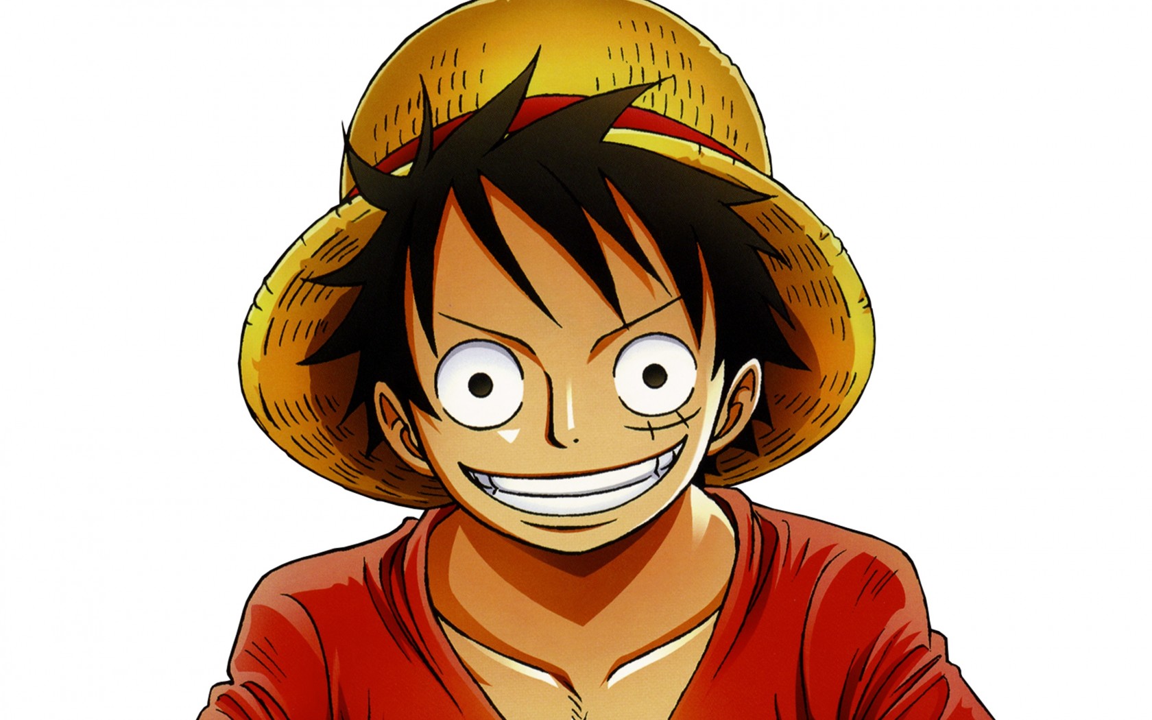 Hình ảnh Luffy cười tươi cực đẹp