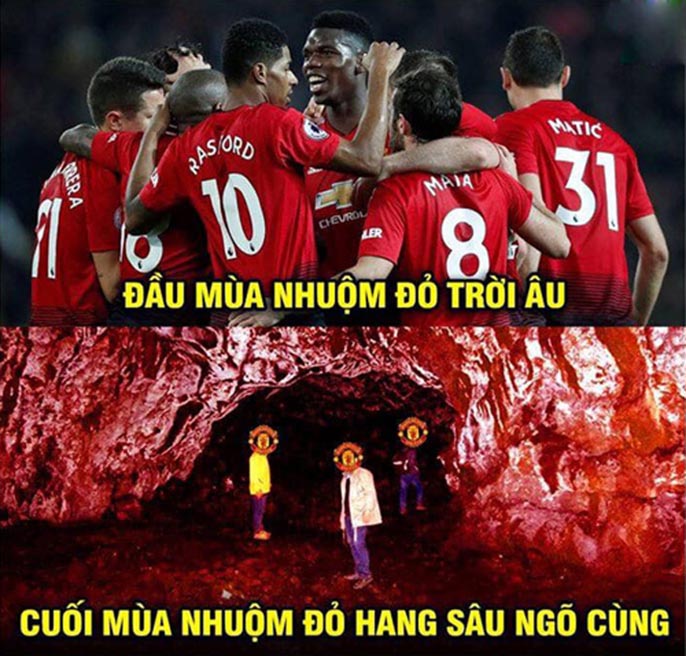 MU meme - Ảnh chế Manchester United siêu hài hước nhất