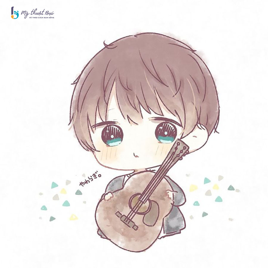 Tranh vẽ chibi nam