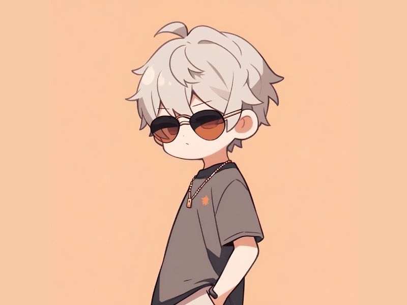 Tranh vẽ chibi nam ngầu