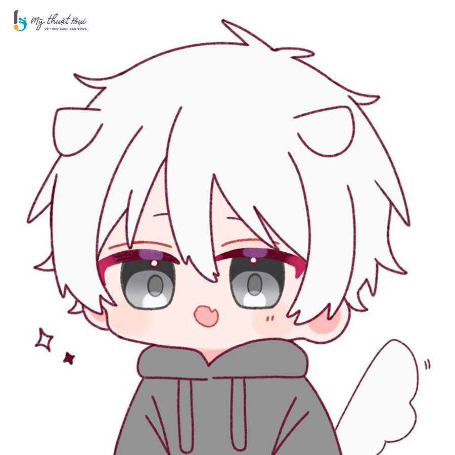 Tranh vẽ chibi nam